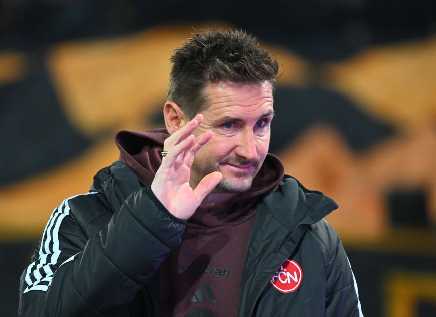 Miroslav Klose é o treinador do Nuremberga