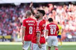 Rafa Silva com a camisola do Benfica