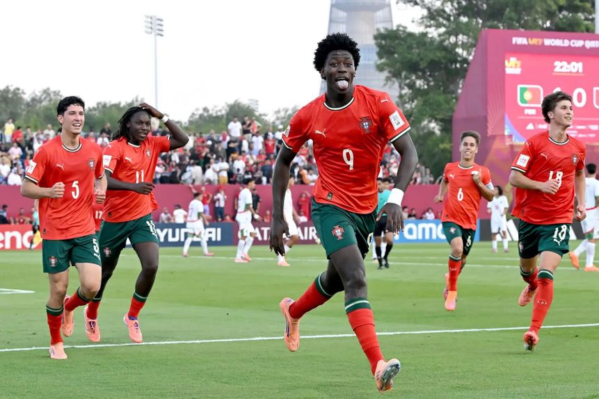 Portugal está nos oitavos de final do Mundial sub-17 - Foto: FIFA