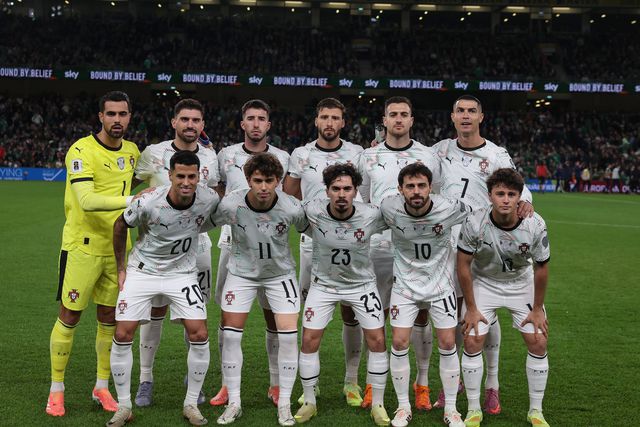 Equipa titular de Portugal na derrota na Irlanda (IMAGO)