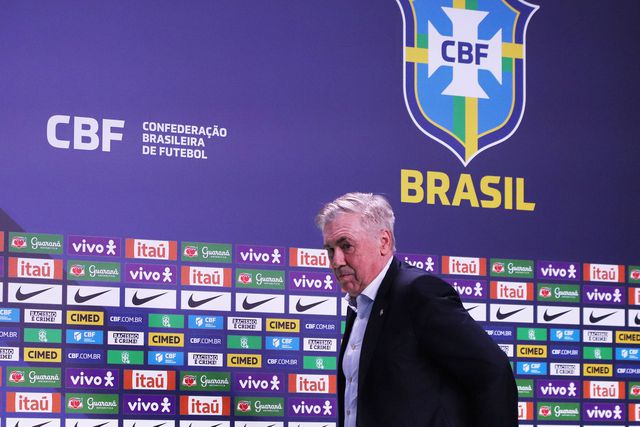 Carlo Ancelotti, selecionador do Brasil - Foto: Imago