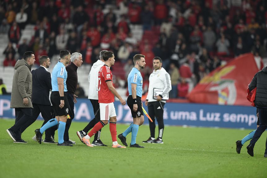 Benfica-Casa Pia terminou de forma bastante polémica - Foto: Sérgio Miguel Santos