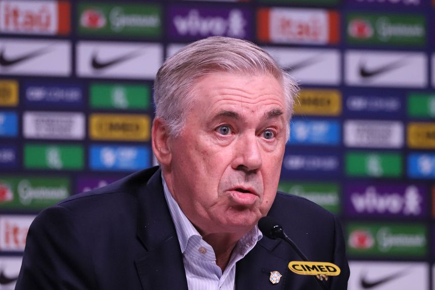 Carlo Ancelotti, selecionador do Brasil