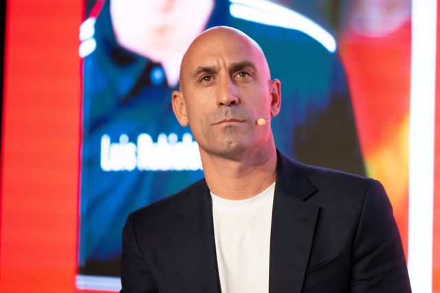 Luis Rubiales na apresentação do livro 'Matar Rubiales'. Foto: IMAGO