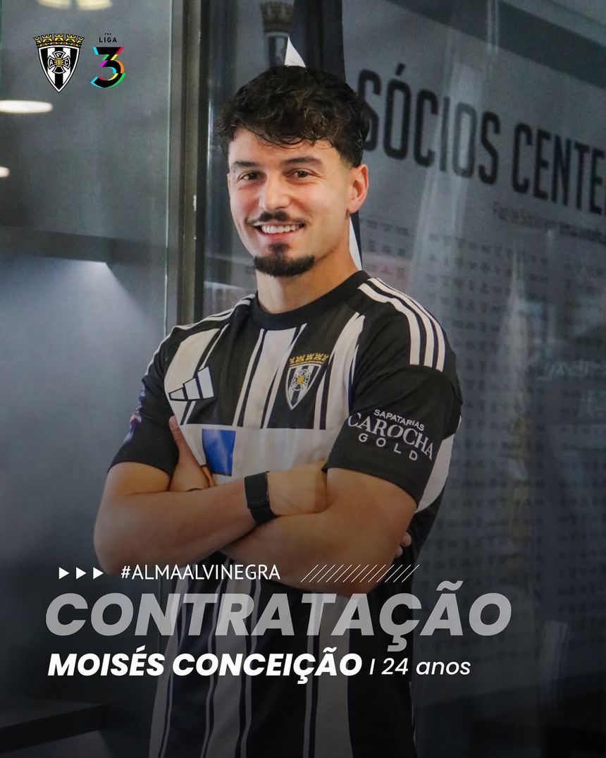 Amarante anunciou a contrataçõ de Moisés Conceição - Foto: Amarante FC