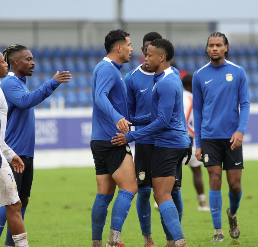 Os festejos da equipa do Alverca - Foto: Alverca SAD