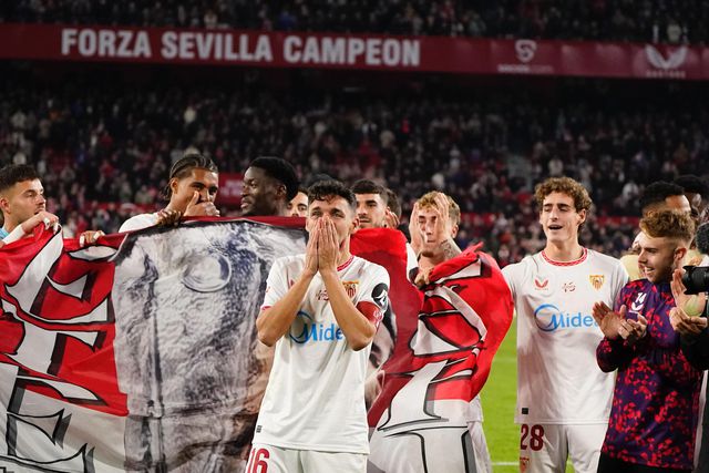 Sevilha derrota Celta de Vigo na despedida de Jesús Navas do Sánchez-Pizjuán