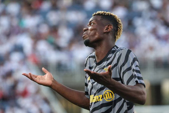 Paul Pogba com a camisola da Juventus