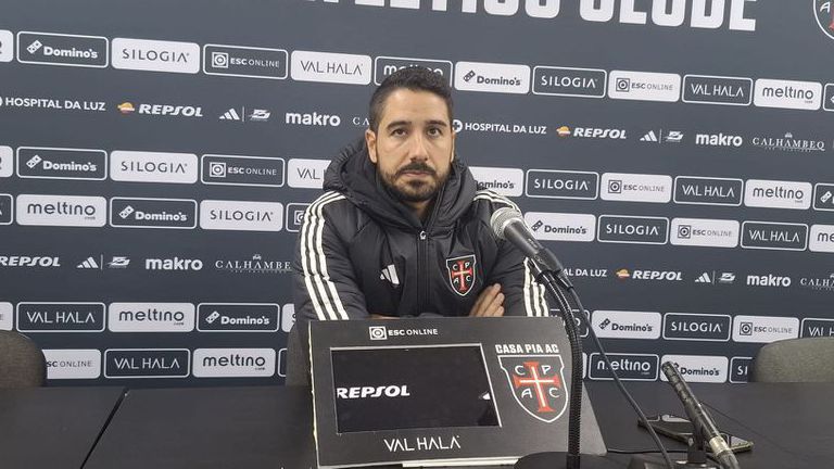 João Pereira (Casa Pia): «Queremos ser uma equipa da primeira metade da tabela»