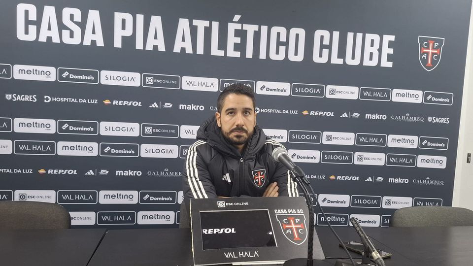 João Pereira (Casa Pia): «Queremos ser uma equipa da primeira metade da tabela»