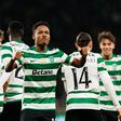 Maxi Araújo e Geny Catamo foram dois dos três jogadores do Sporting que bisaram na goleada por 6-0 ao Aves SAD. O outro a bisar foi Luis Suárez - Foto: IMAGO