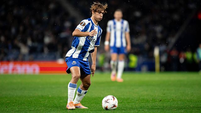 Rodrigo Mora em ação