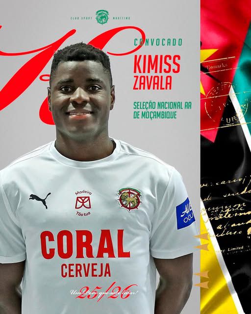 Kimiss Zavala (Marítimo) - Moçambique - Foto: Marítimo/Facebook