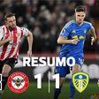 Brentford e Leeds não vão além do empate (resumo)
