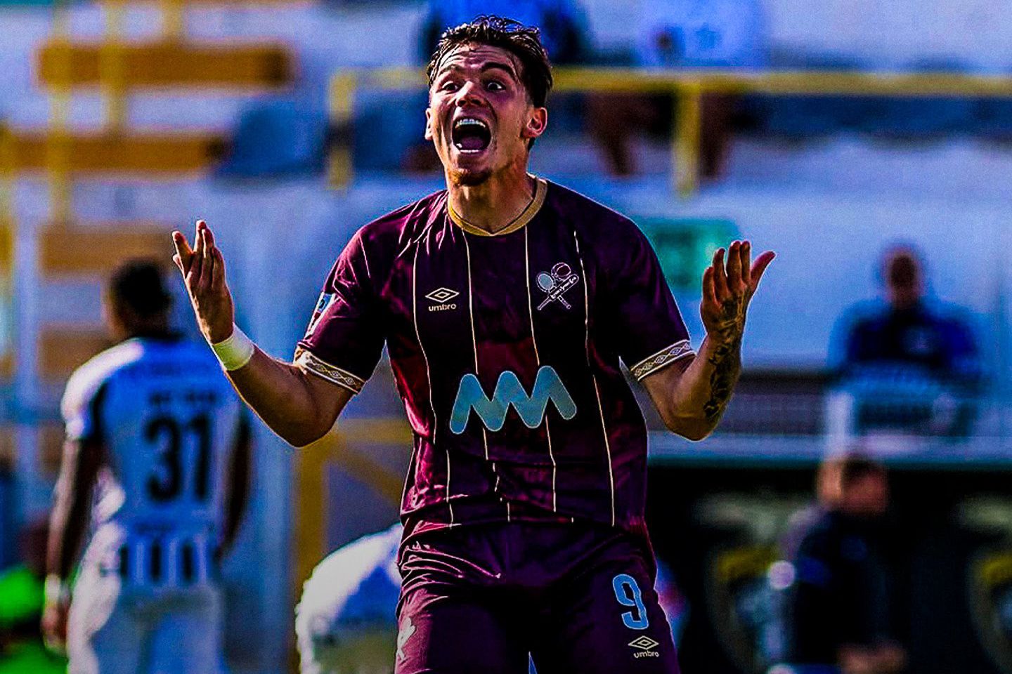 Bica marcou o primeiro golo do Leixões em Portimão. - Foto: LEIXÕES