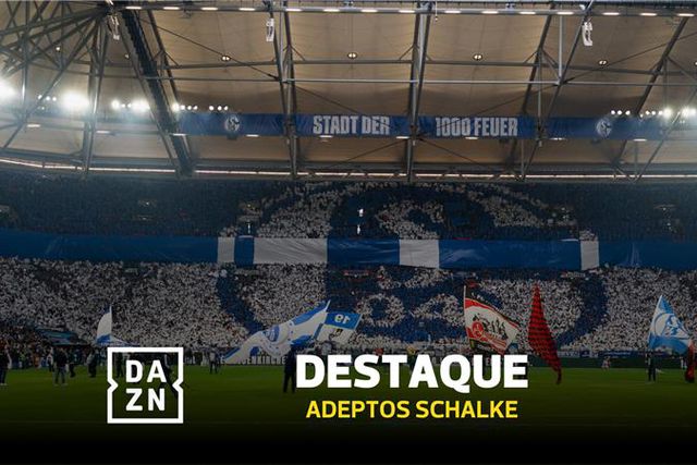 Isto é futebol: adeptos do Schalke adaptam a sua coreografia à do... adversário