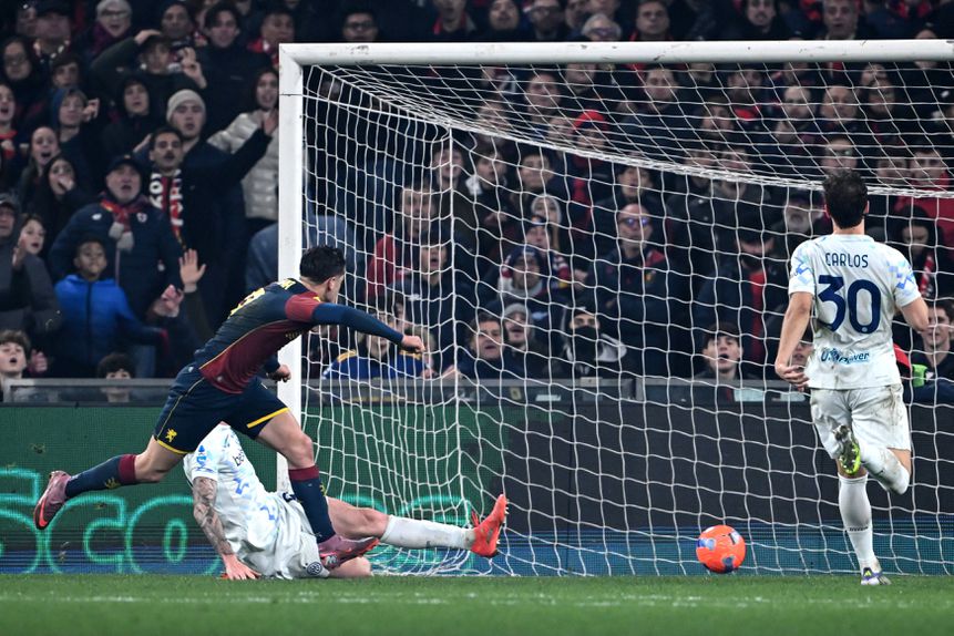 Vitinha marcou, mas a Génova perdeu com o Inter