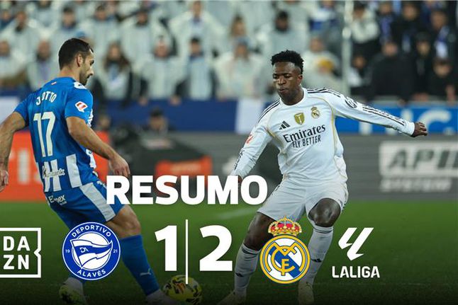 Real Madrid ainda apanhou um susto, mas Rodrygo salvou Xabi Alonso (resumo)