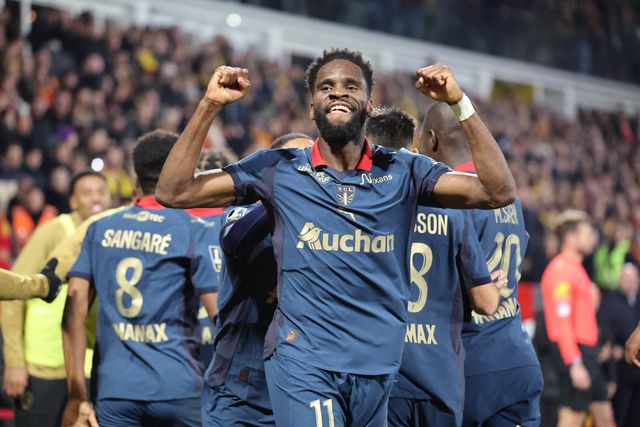 Edouard bisou e deu a vitória ao Lens frente ao Nice por 2-0