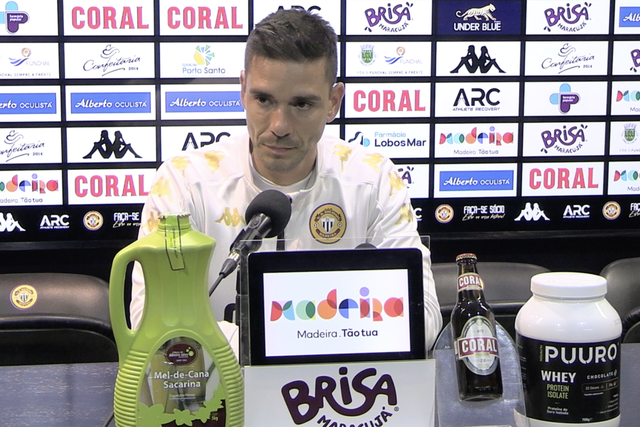 Tiago Margarido, treinador do Nacional. -Foto: CD NACIONAL