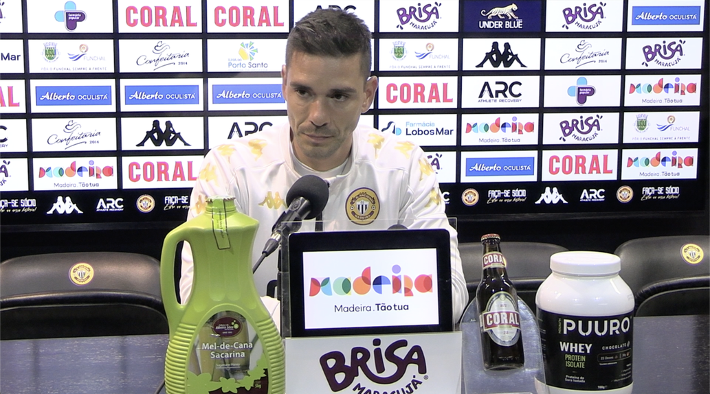 Tiago Margarido, treinador do Nacional. -Foto: CD NACIONAL