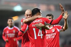 Aursnes fez um golo e duas assistências no Moreirense-Benfica  - foto: Rogério Ferreira/Kapta+