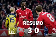 Tottenham paga caro erros na visita ao Forest (resumo)