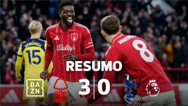 Tottenham paga caro erros na visita ao Forest (resumo)