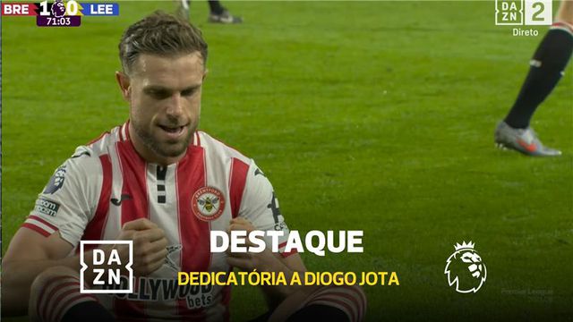 Não marcava na Premier League há 4 anos e dedicou a Diogo Jota