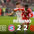 Bayern surpreendido em casa pelo último (resumo)