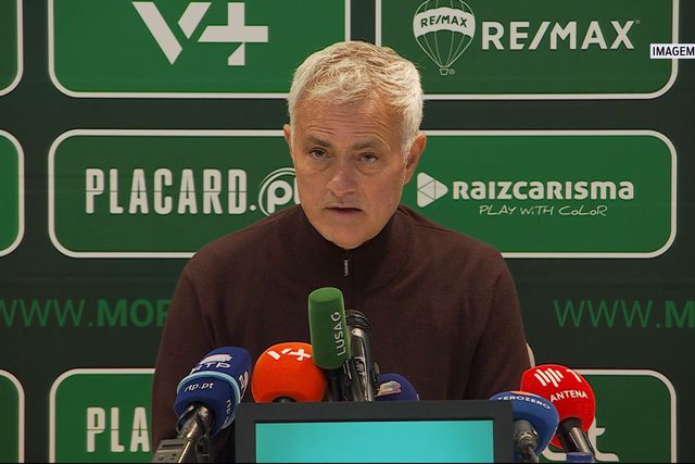 Mourinho admite boa fase do Benfica: «Temos de continuar»