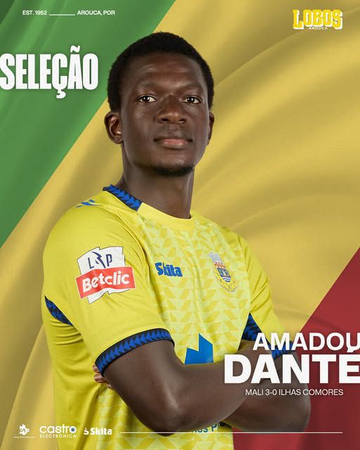 Amadou Danté (Arouca) - Mali - Foto: Arouca/Facebook