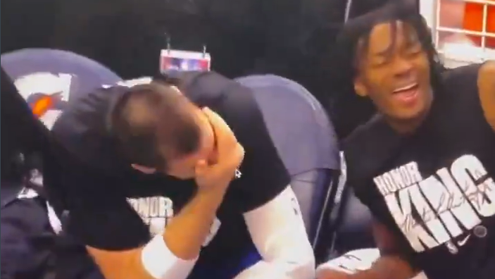 Vídeo: duplo 'airball' na NBA? A reação de Westbrook diz tudo… e é hilariante