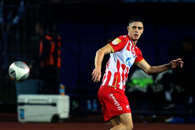 Stefan Lekovic, ao serviço do Estrela Vermelha