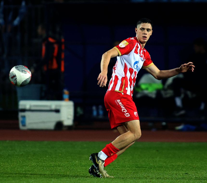 Stefan Lekovic, ao serviço do Estrela Vermelha