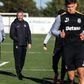 Rui Borges, treinador do Sporting, orientou um treino no relvado da Academia Cristiano Ronaldo, em Alcochete