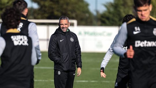 Sporting: Rui Borges sem mais 'reforços' (fotogaleria)