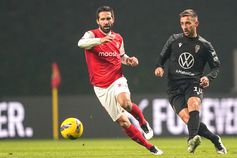 SC Braga-Lusitano Évora (HUGO DELGADO/LUSA)