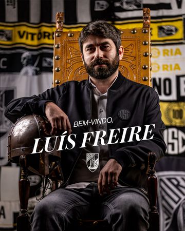 Mercado oficial: Luís Freire é o novo treinador do V. Guimarães