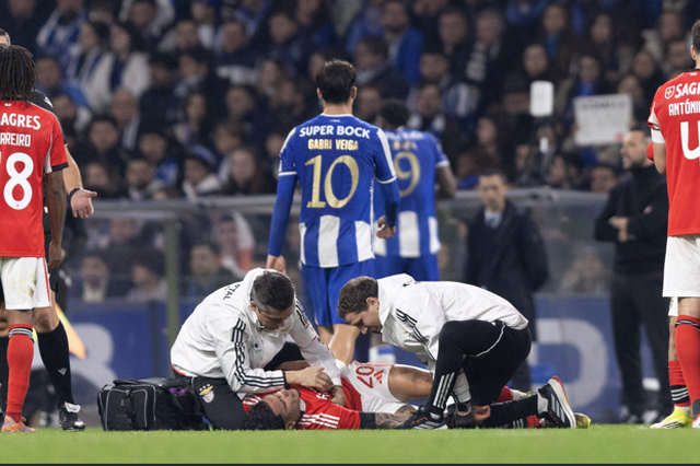 Richard Ríos, médio do Benfica - Foto Imago