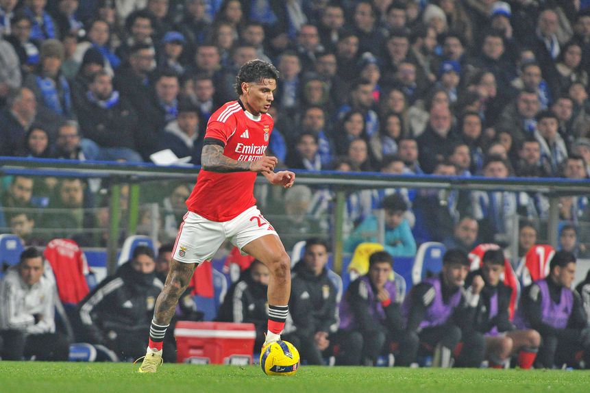 Richard Ríos, médio do Benfica