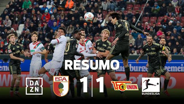 Com Rodrigo Ribeiro na bancada, Augsburgo sofre empate na compensação (resumo)