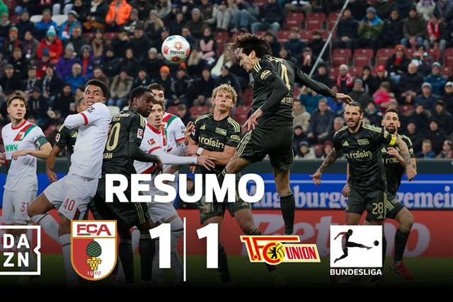 Com Rodrigo Ribeiro na bancada, Augsburgo sofre empate na compensação (resumo)