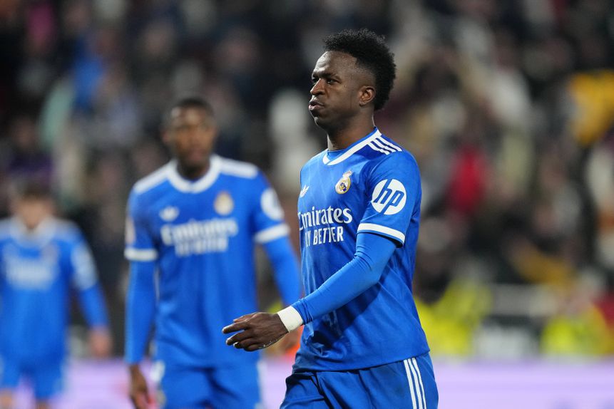 Vinícius Júnior foi titular pelo Real Madrid na derrota humilhante em casa do Albacete para a Taça