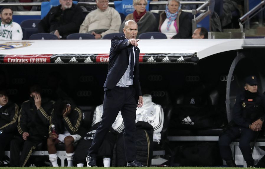 Zidane, ex-treinador do Real Madrid