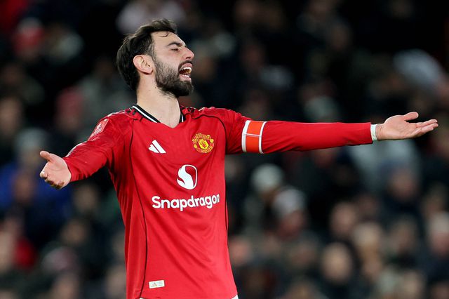 Bruno Fernandes, capitão do Manchester United