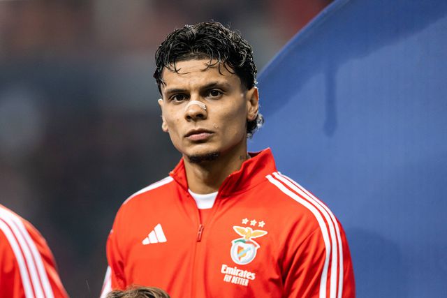 Richard Ríos, médio do Benfica - Foto Imago