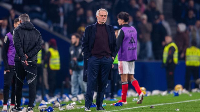 José Mourinho, treinador do Benfica