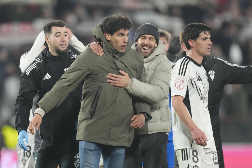 A emoção de Jesus Vallejo