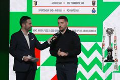 André Sabino no sorteio da Taça de Portugal